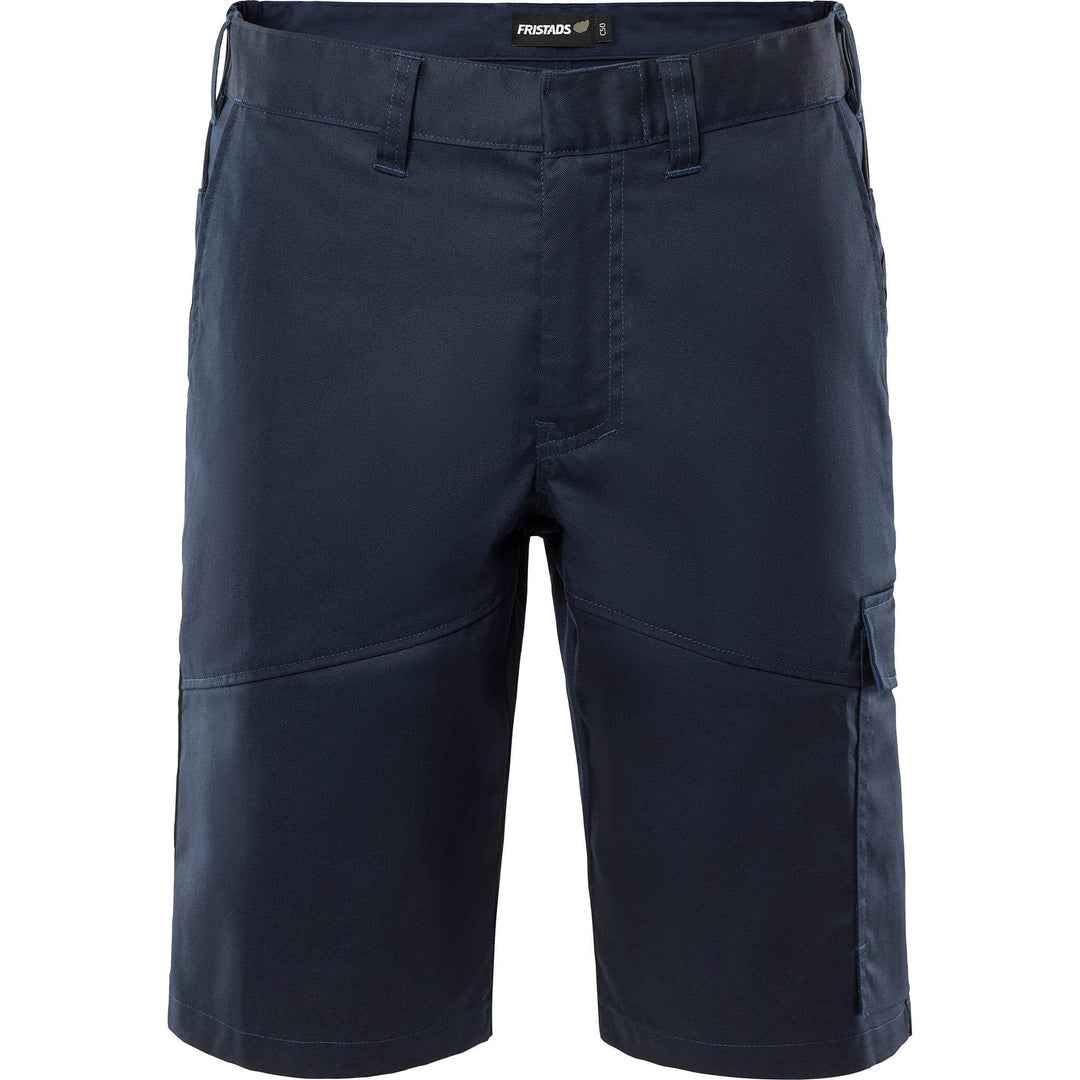 Fristads Green Lightweight Durable Shorts - 2932 GWM Dark Navy/Grey Front1#colour_dark-navy-grey