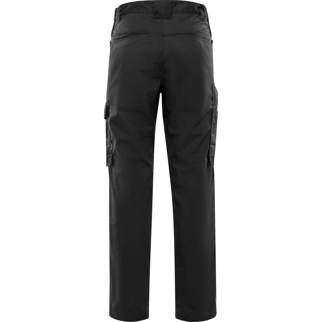 Fristads Green Lightweight Durable Trousers - 2930 GWM Black Back1#colour_black