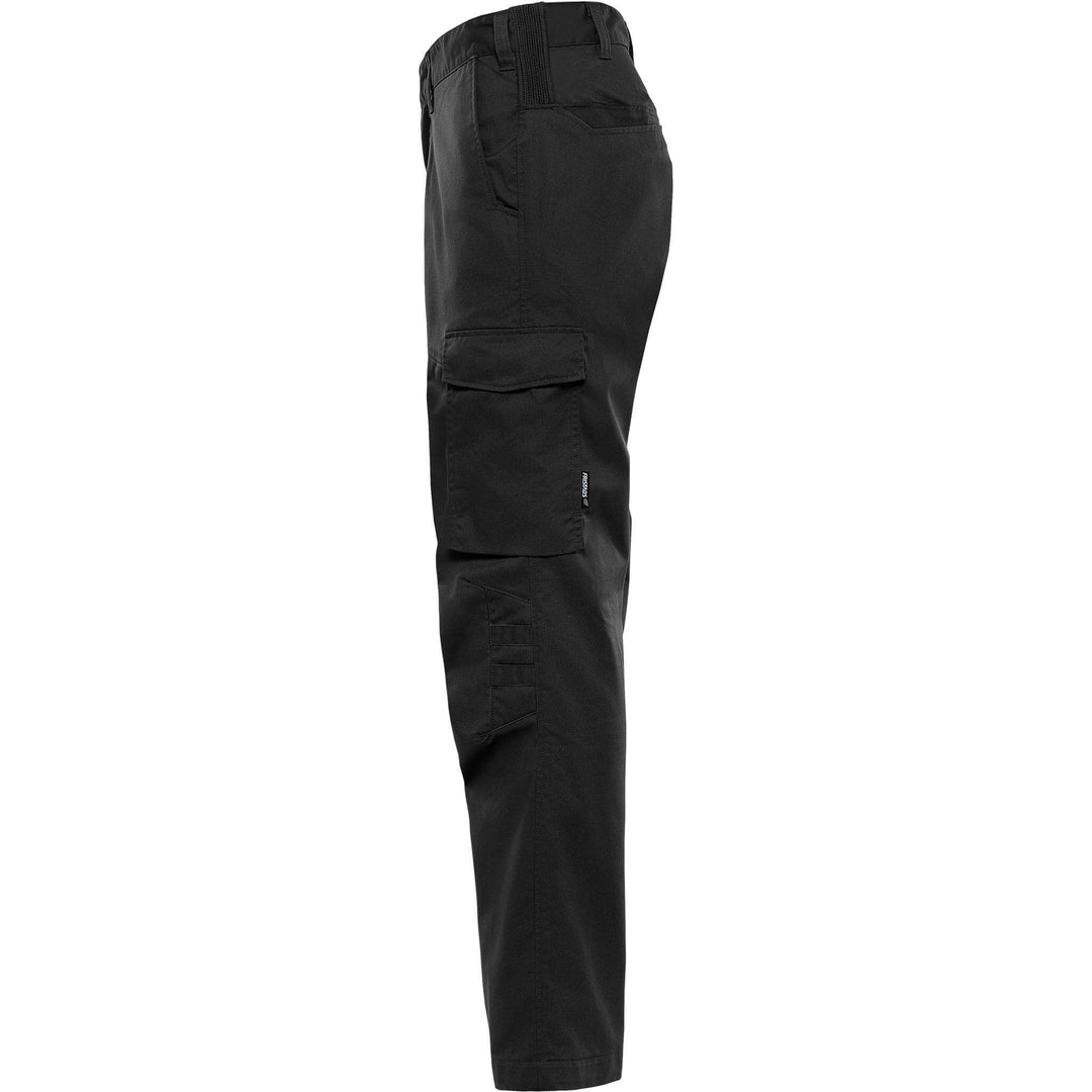 Fristads Green Lightweight Durable Trousers - 2930 GWM Black Back2#colour_black