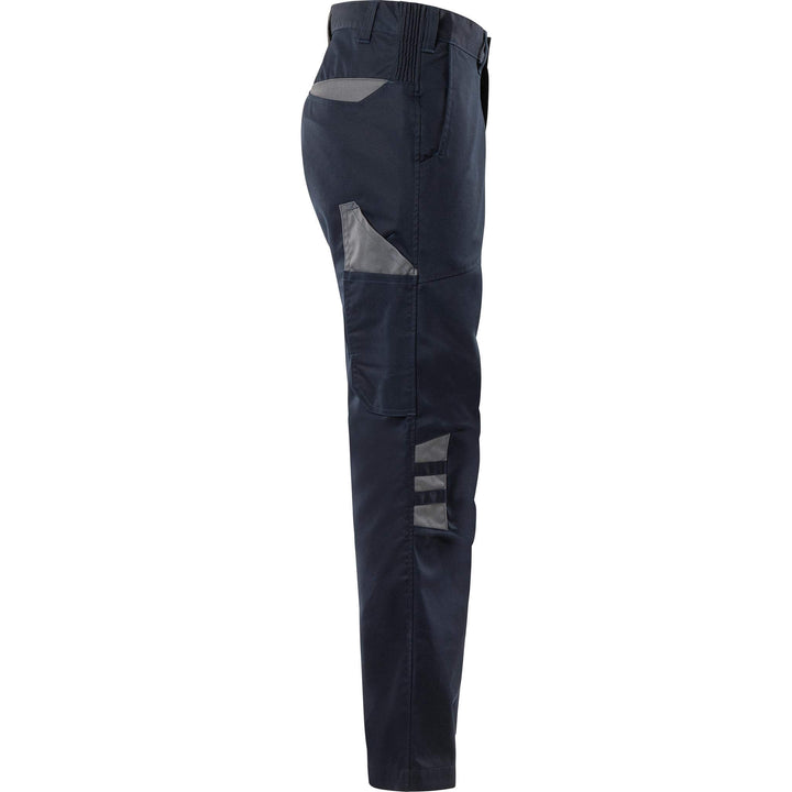 Fristads Green Lightweight Durable Trousers - 2930 GWM Dark Navy/Grey Back3#colour_dark-navy-grey
