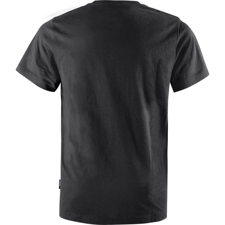 Fristads Green Round Neck Organic Cotton T-Shirt - 7988 GOT Dark Grey Back1#colour_dark-grey