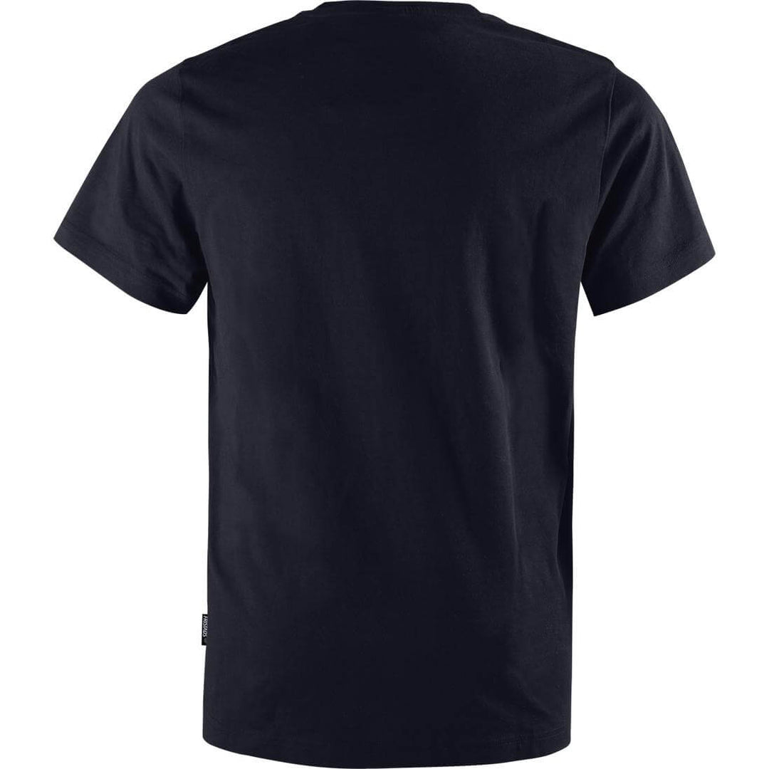 Fristads Green Round Neck Organic Cotton T-Shirt - 7988 GOT Dark Navy Back1#colour_dark-navy
