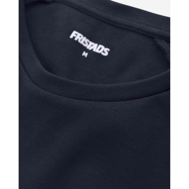 Fristads Heavy Long Sleeve Pocket T-Shirt - 7821 GHT Dark Navy Detail1#colour_dark-navy