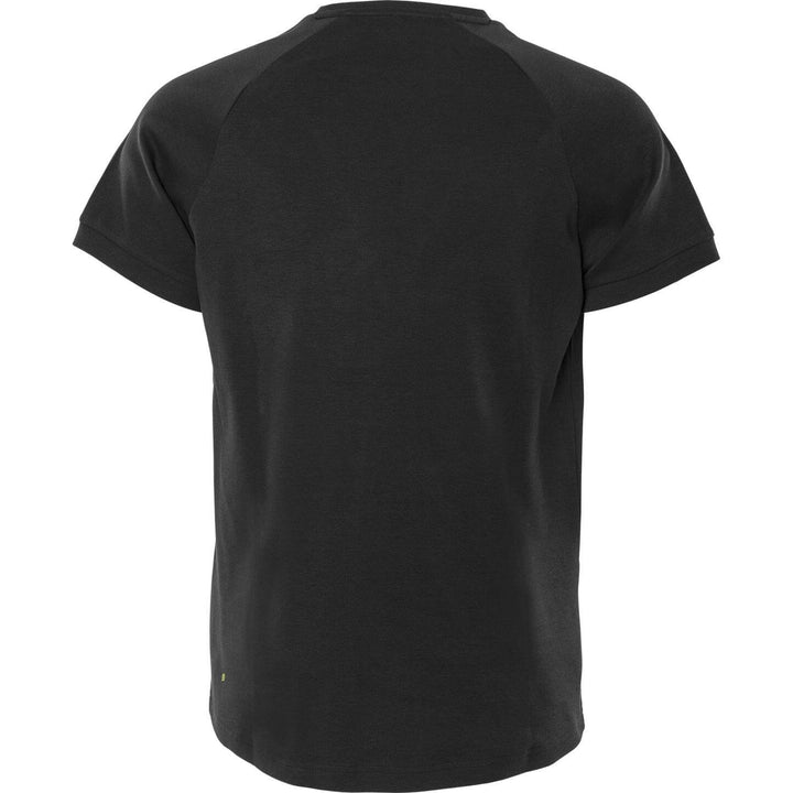 Fristads Heavy Pocket T-Shirt - 7820 GHT Black Back1#colour_black