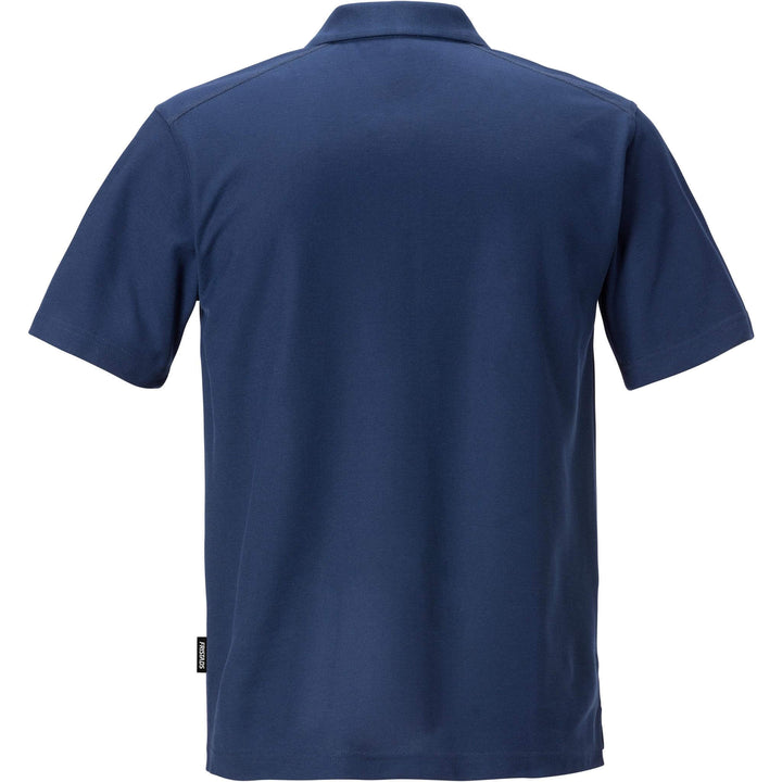 Fristads Heavy Polo Shirt - 7392 PM Navy Back1#colour_navy