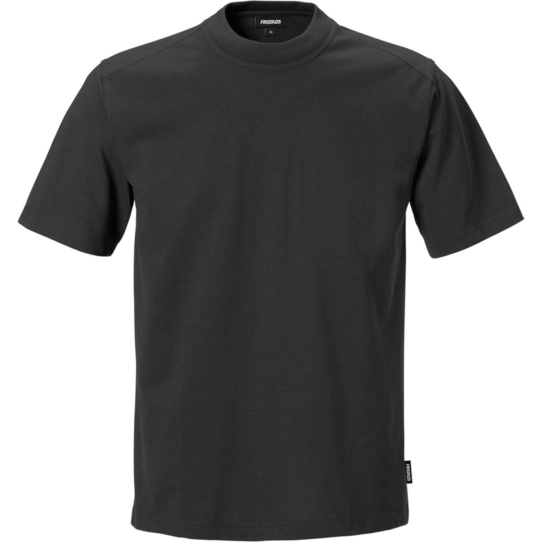 Fristads Heavy T-Shirt - 7603 TM Black Front1#colour_black