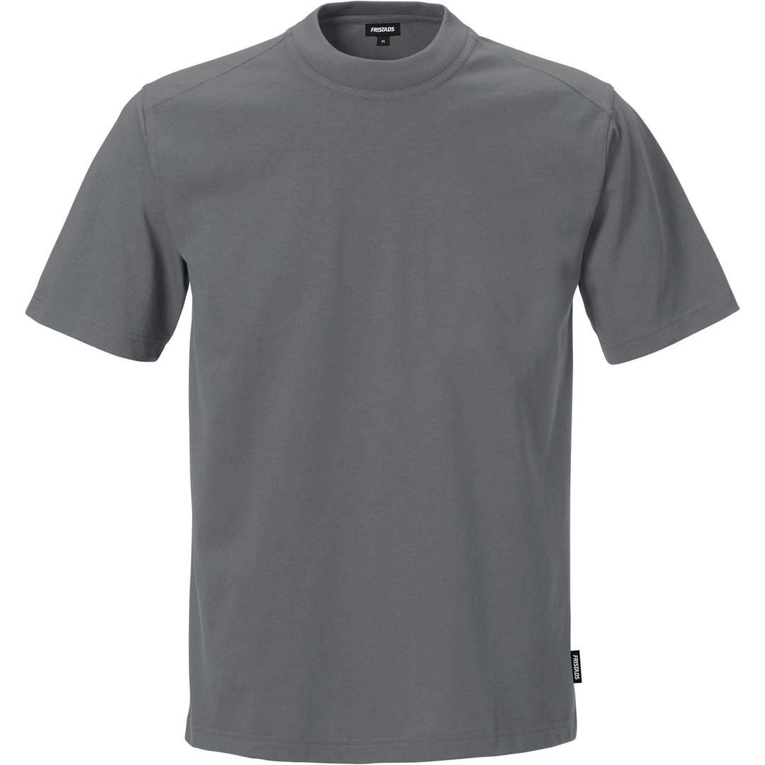 Fristads Heavy T-Shirt - 7603 TM Dark Grey Front1#colour_dark-grey