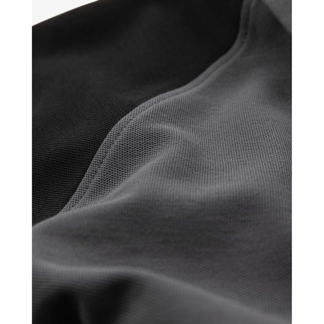 Fristads Heavy UV-Protective Poloshirt - 7047 GPM Grey/Black Detail2#colour_grey-black