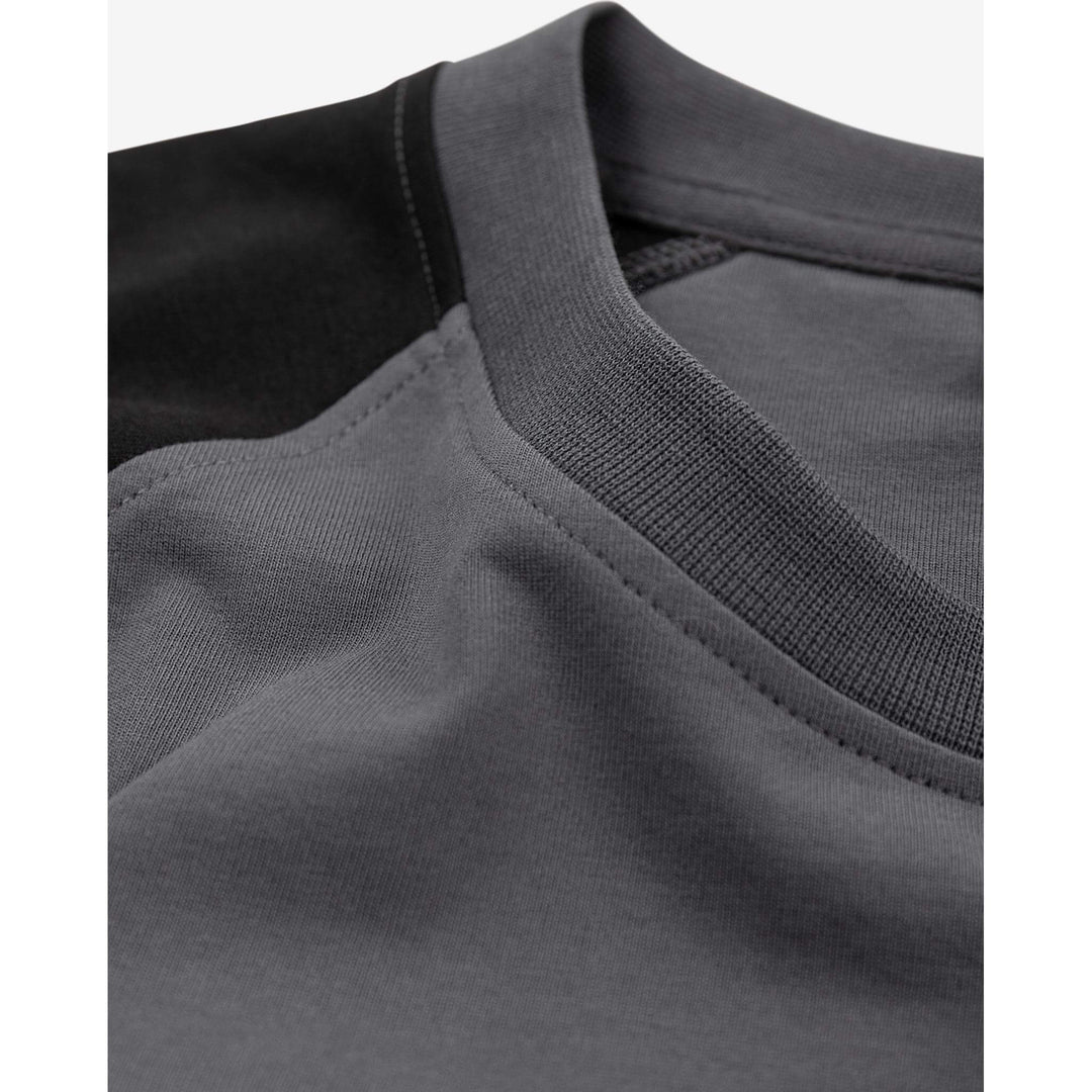 Fristads Heavy UV-Protective T-Shirt - 7046 GTM Grey/Black Detail1#colour_grey-black