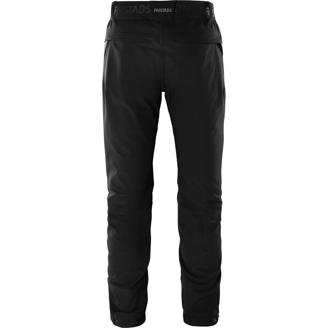 Fristads Helium Outdoor Stretch Trousers Black Back1#colour_black