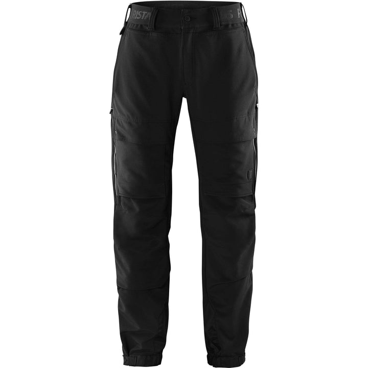 Fristads Helium Outdoor Stretch Trousers Black Front1#colour_black