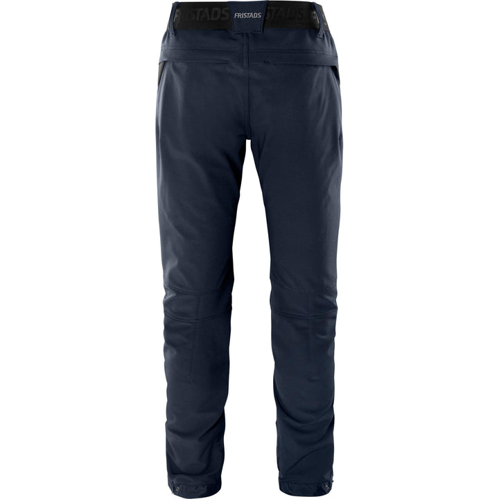 Fristads Helium Outdoor Stretch Trousers Blue Back1#colour_blue