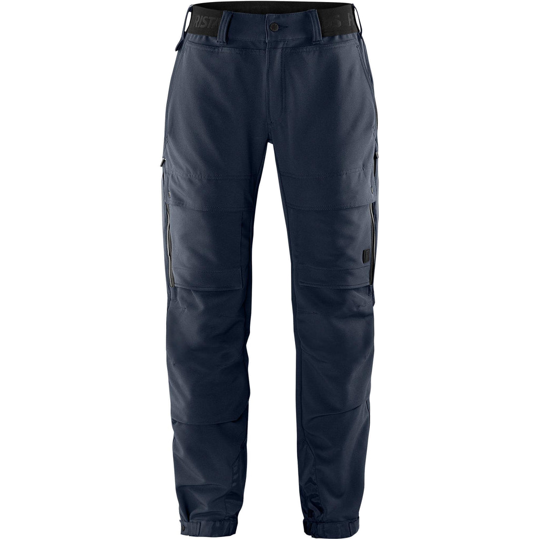 Fristads Helium Outdoor Stretch Trousers Blue Front1#colour_blue