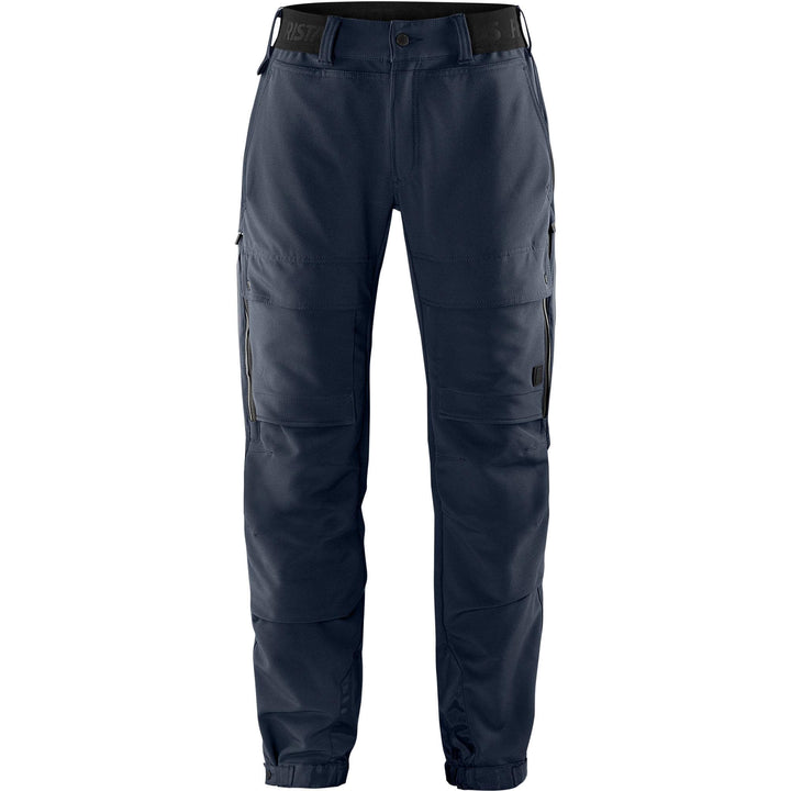 Fristads Helium Outdoor Stretch Trousers Blue Front1#colour_blue