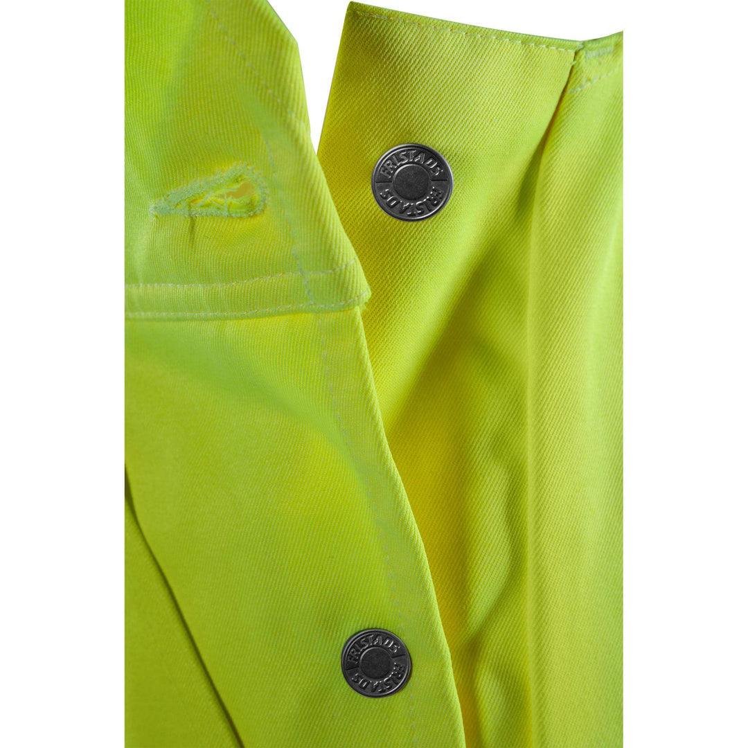 Fristads Hi-Vis Bib and Brace Class 2 - 1001 TH Hi-Vis Yellow/Navy Detail2#colour_hi-vis-yellow-navy