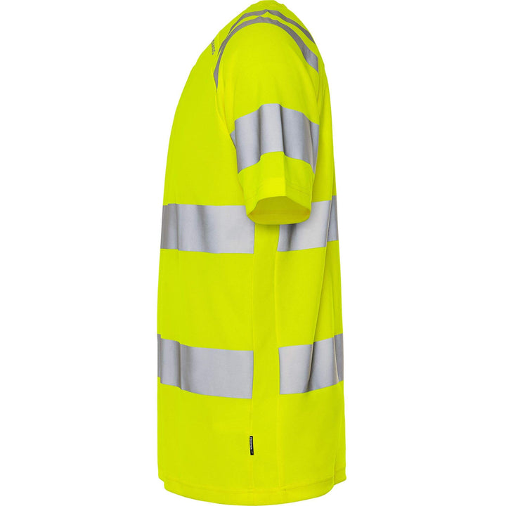 Fristads Hi-Vis Breathable Lightweight T-Shirt Class 3 - 7860 GPST Hi-Vis Yellow Back2#colour_hi-vis-yellow