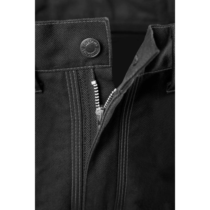 Fristads Hi-Vis Craftsman 4-Way-Stretch Panel Holster Pocket Trousers Class 1 - 2608 FASG Hi-Vis Yellow/Black Detail3#colour_hi-vis-yellow-black