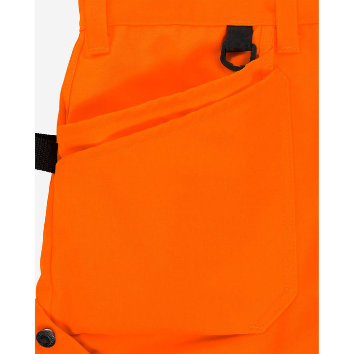 Fristads Hi-Vis Craftsman Holster Pocket Shorts Class 2 - 2028 PLU Hi-Vis Orange Detail1#colour_hi-vis-orange
