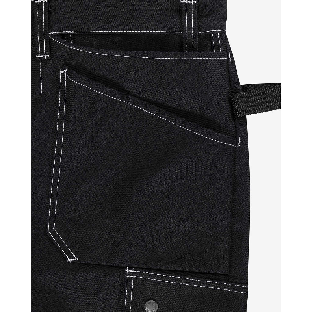 Fristads Hi-Vis Craftsman Holster Pocket Trousers Class 1 - 247 FAS Black Detail1#colour_black