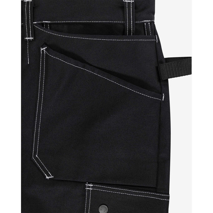 Fristads Hi-Vis Craftsman Holster Pocket Trousers Class 1 - 247 FAS Black Detail1#colour_black