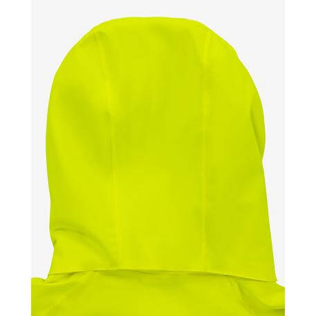 Fristads Hi-Vis Stretch Waterproof Breathable Shell Jacket Class 3 - 4680 GLPS Hi-Vis Yellow Detail3#colour_hi-vis-yellow