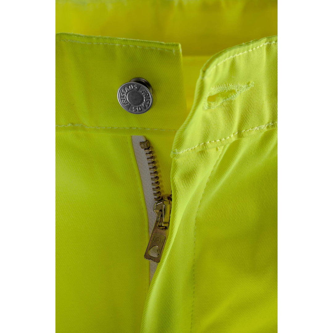 Fristads Hi-Vis Trousers Class 2 - 2001 TH Hi-Vis Yellow/Navy Detail2#colour_hi-vis-yellow-navy