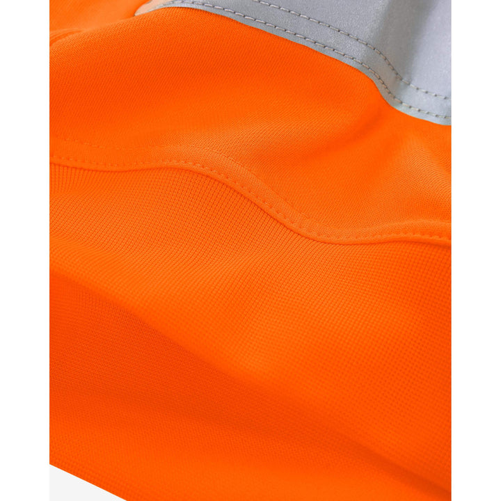 Fristads Hi-Vis UV Protective Sweatshirt Class 3 - 7446 SHV Hi-Vis Orange Detail3#colour_hi-vis-orange