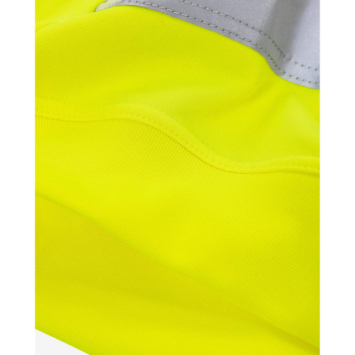 Fristads Hi-Vis UV Protective Sweatshirt Class 3 - 7446 SHV Hi-Vis Yellow Detail3#colour_hi-vis-yellow