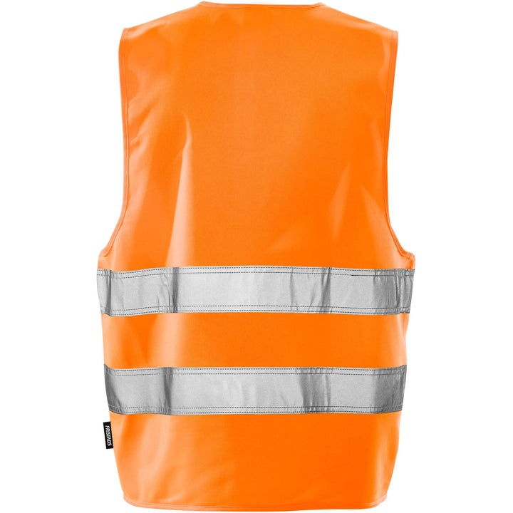 Fristads Hi-Vis Vest Class 2 - 501 H Hi-Vis Orange Back1#colour_hi-vis-orange