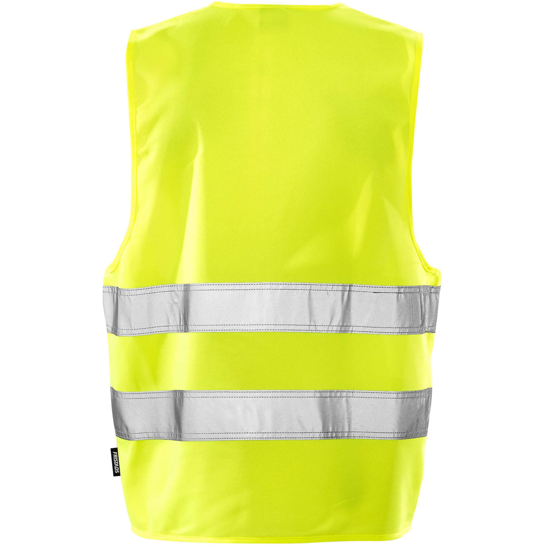 Fristads Hi-Vis Vest Class 2 - 501 H Hi-Vis Yellow Back1#colour_hi-vis-yellow