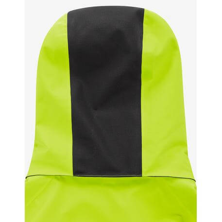 Fristads Hi-Vis Waterproof Breathable Ripstop Stretch Shell Jacket Class 1 - 4690 GLS Hi-Vis Yellow/Black Detail3#colour_hi-vis-yellow-black