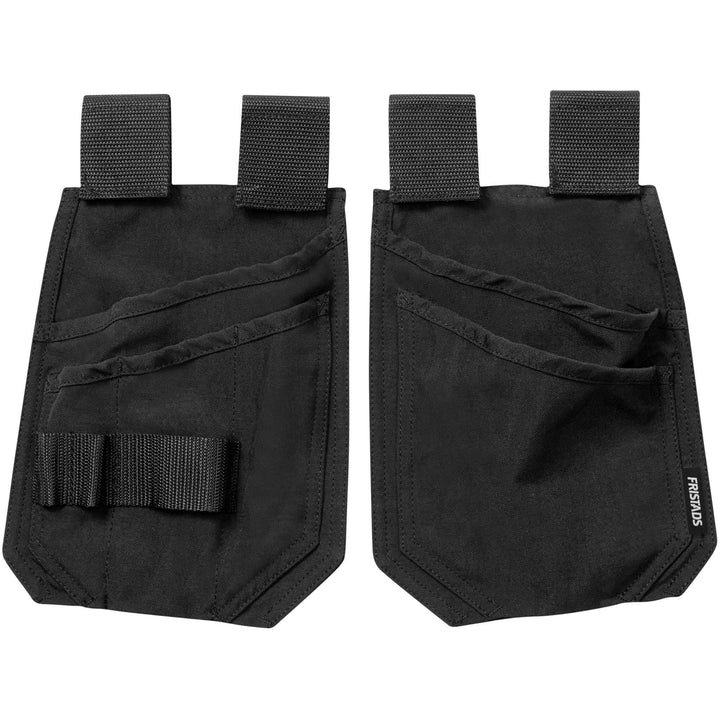 Fristads Holster / Nail Pockets - 9201 ADKN Black Front1#colour_black