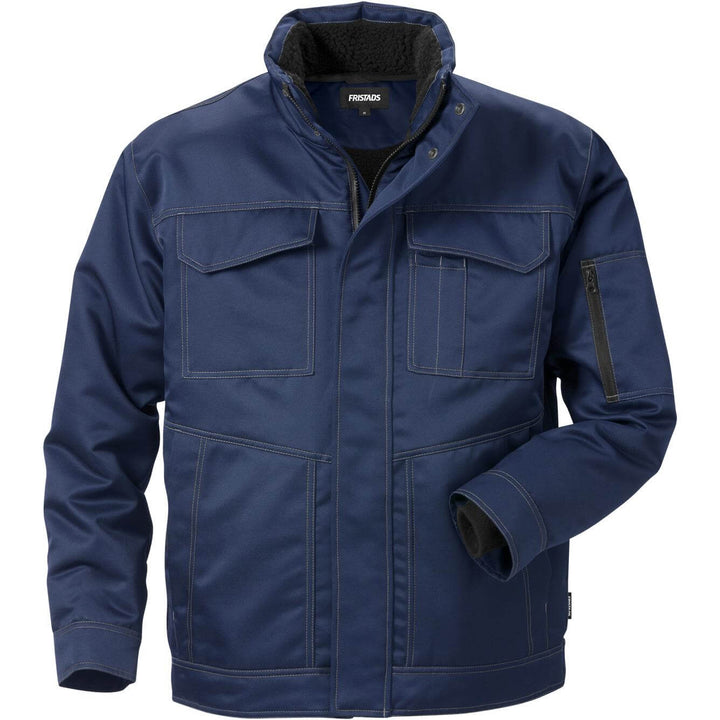 Fristads Insulated Winter Jacket - 4420 PP Navy Front1#colour_navy