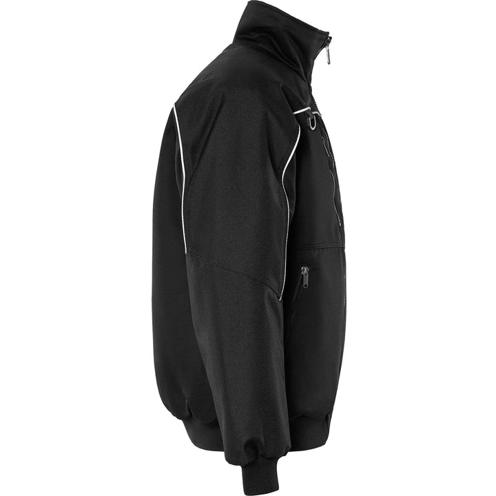 Fristads Insulated Winter Pilot Jacket - 464 PP Black Back3#colour_black