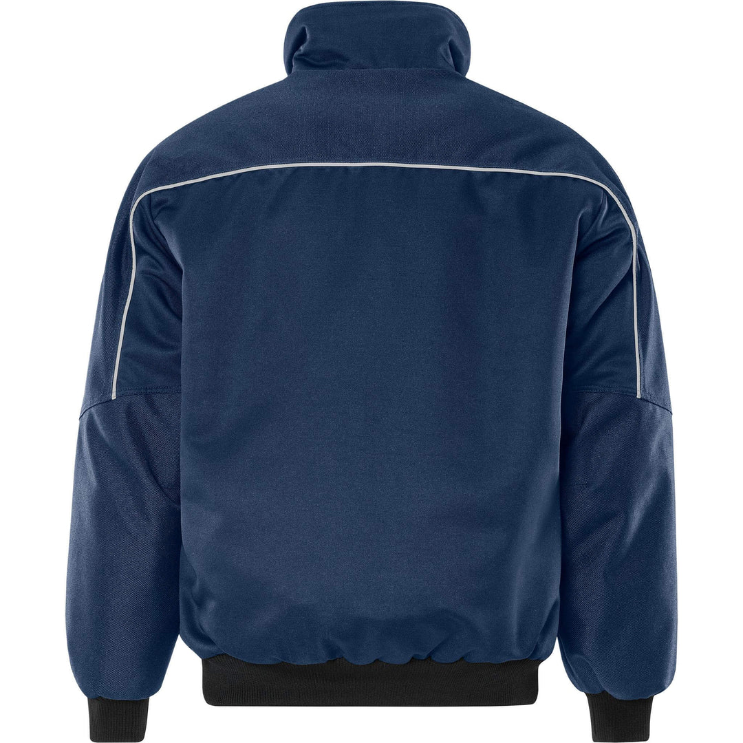 Fristads Insulated Winter Pilot Jacket - 464 PP Navy Back1#colour_navy