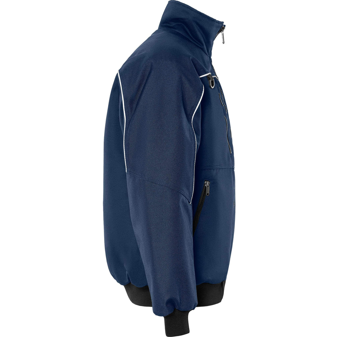 Fristads Insulated Winter Pilot Jacket - 464 PP Navy Back3#colour_navy