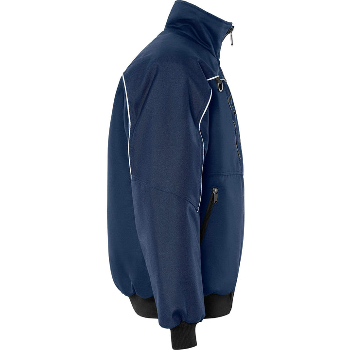 Fristads Insulated Winter Pilot Jacket - 464 PP Navy Back3#colour_navy