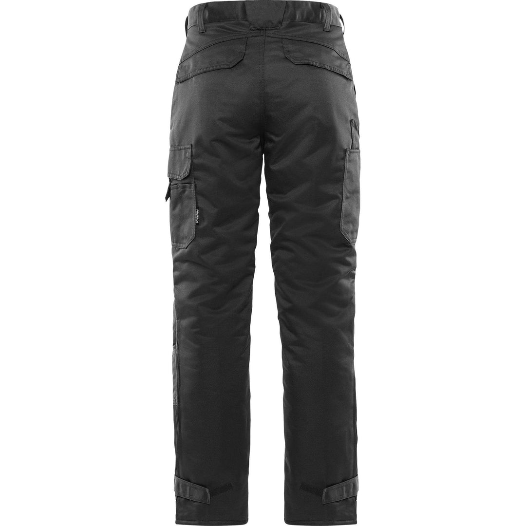 Fristads Insulated Winter Trousers - 267 PP Black Back1#colour_black
