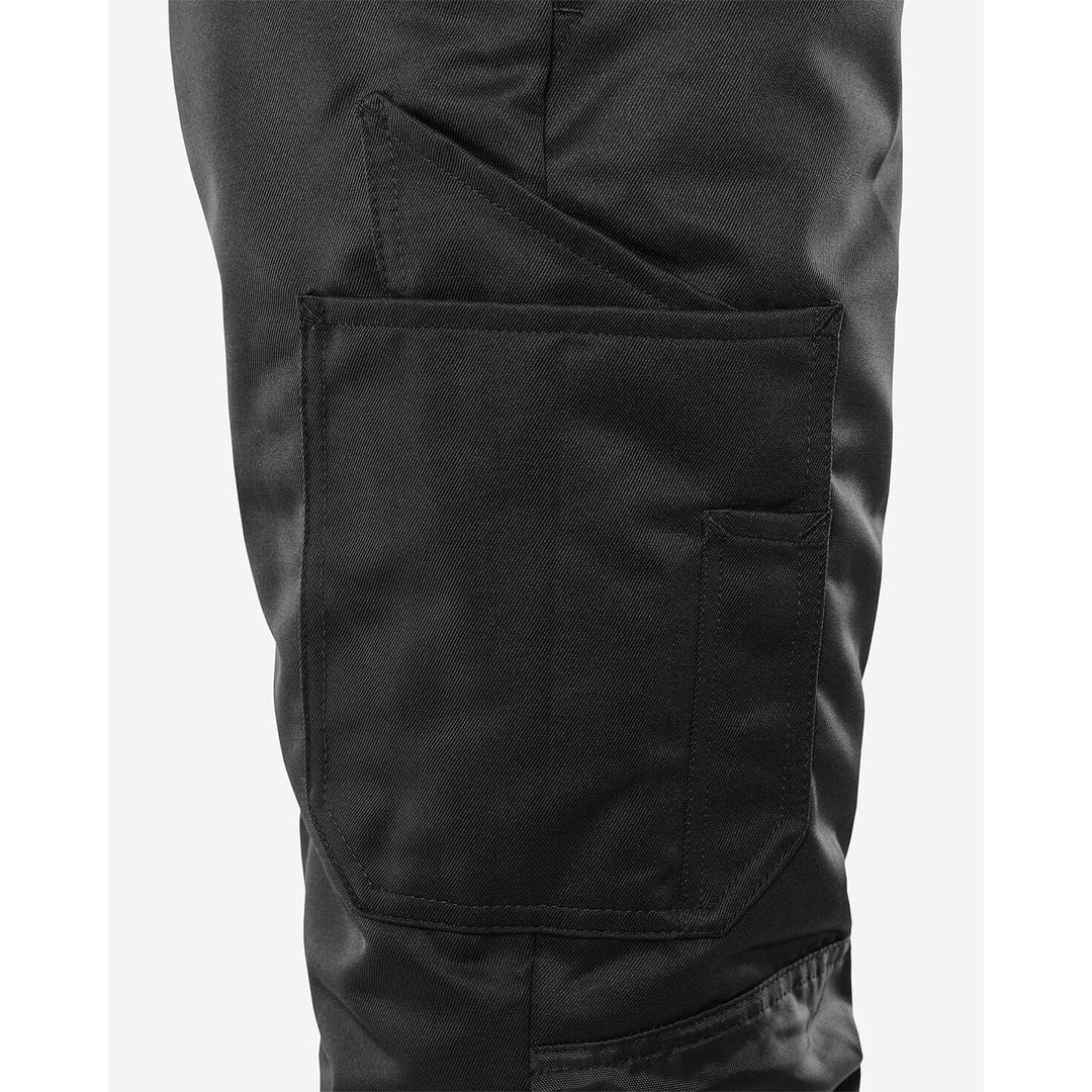 Fristads Insulated Winter Trousers - 267 PP Black Detail2#colour_black