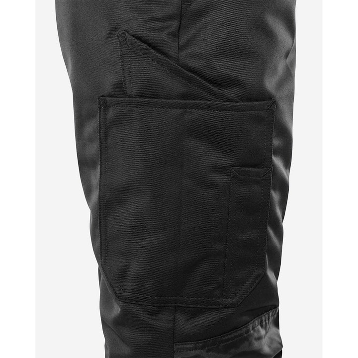 Fristads Insulated Winter Trousers - 267 PP Black Detail2#colour_black