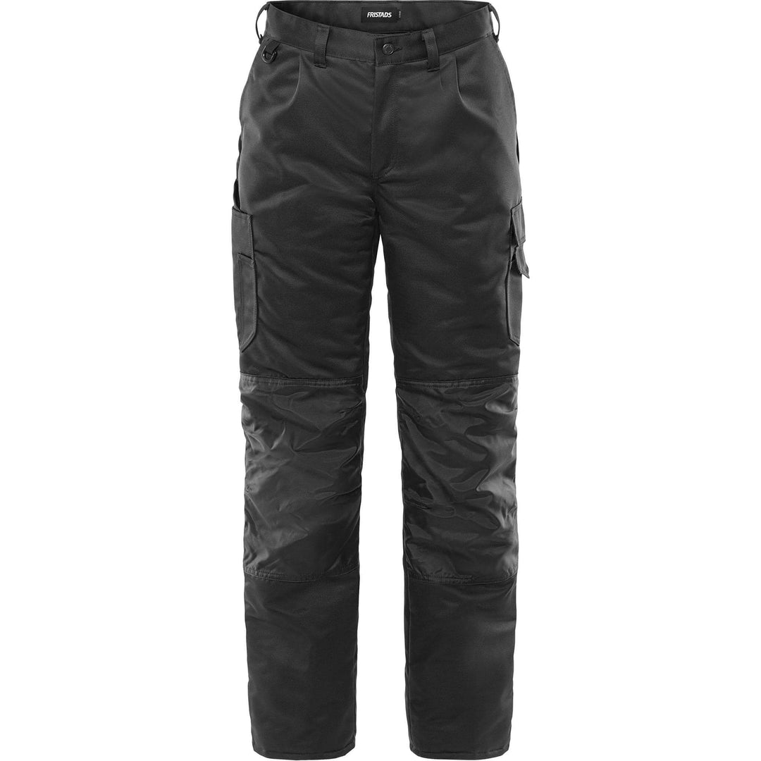 Fristads Insulated Winter Trousers - 267 PP Black Front1#colour_black