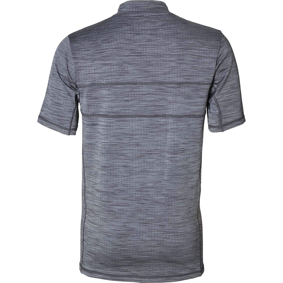 Fristads Kansas Evolve Moisture-Wicking Fast-Dry T-Shirt Grey/Dark Grey Back1#colour_grey-dark-grey
