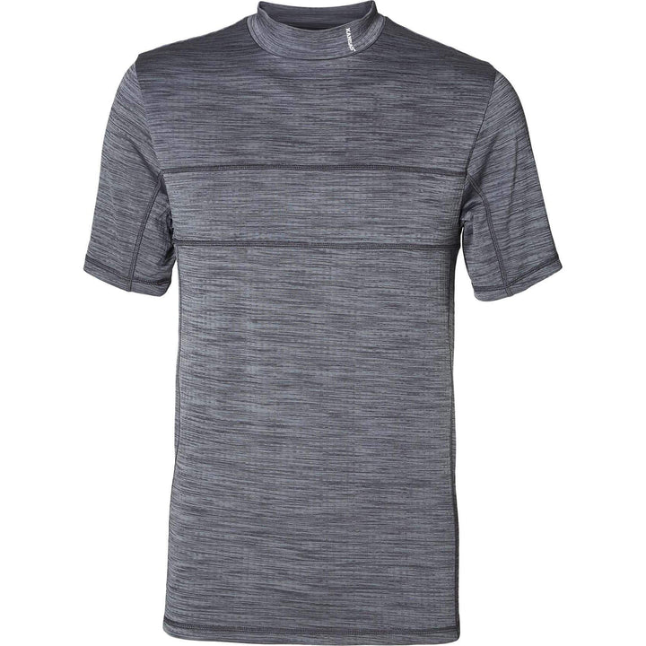 Fristads Kansas Evolve Moisture-Wicking Fast-Dry T-Shirt Grey/Dark Grey Front1#colour_grey-dark-grey