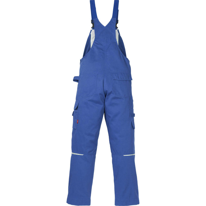 Fristads Kansas Icon One Bib and Brace Royal Blue Back1#colour_royal-blue