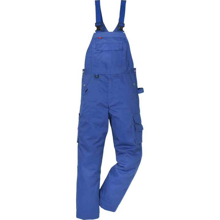 Fristads Kansas Icon One Bib and Brace Royal Blue Front1#colour_royal-blue