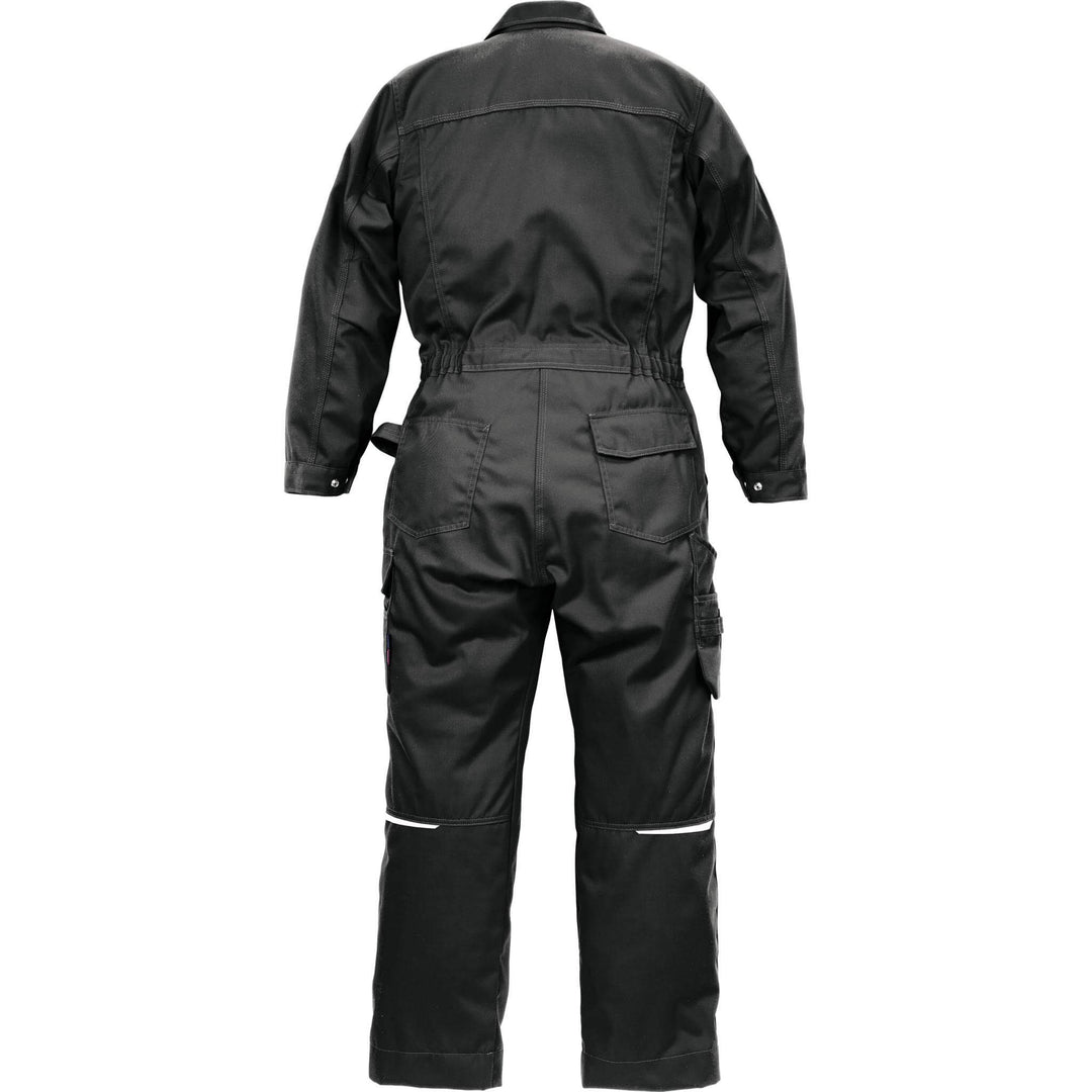 Fristads Kansas Icon One Coverall Black Back1#colour_black