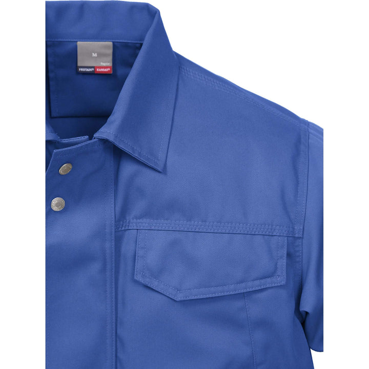 Fristads Kansas Icon One Coverall Royal Blue Detail1#colour_royal-blue