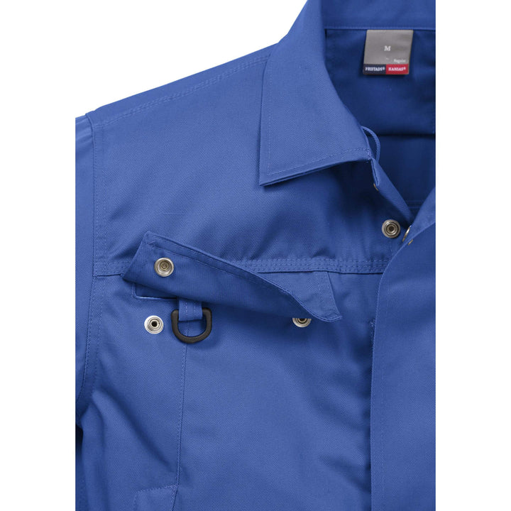Fristads Kansas Icon One Coverall Royal Blue Detail2#colour_royal-blue