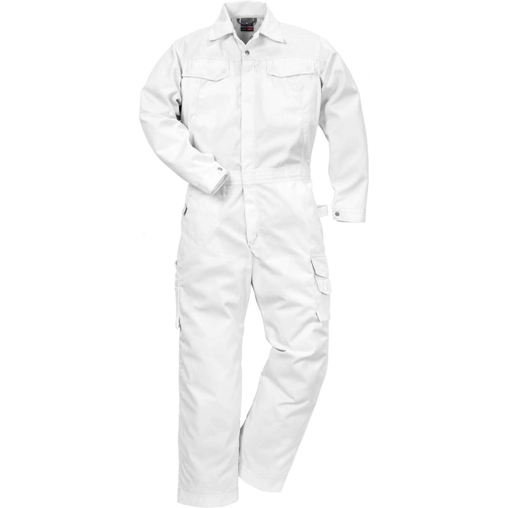 Fristads Kansas Icon One Coverall White Front1#colour_white