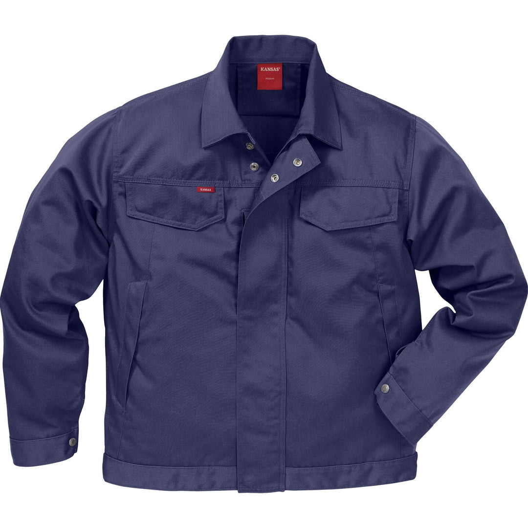 Fristads Kansas Icon One Jacket Navy Front1#colour_navy
